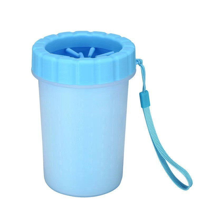 Pet foot-washing cup