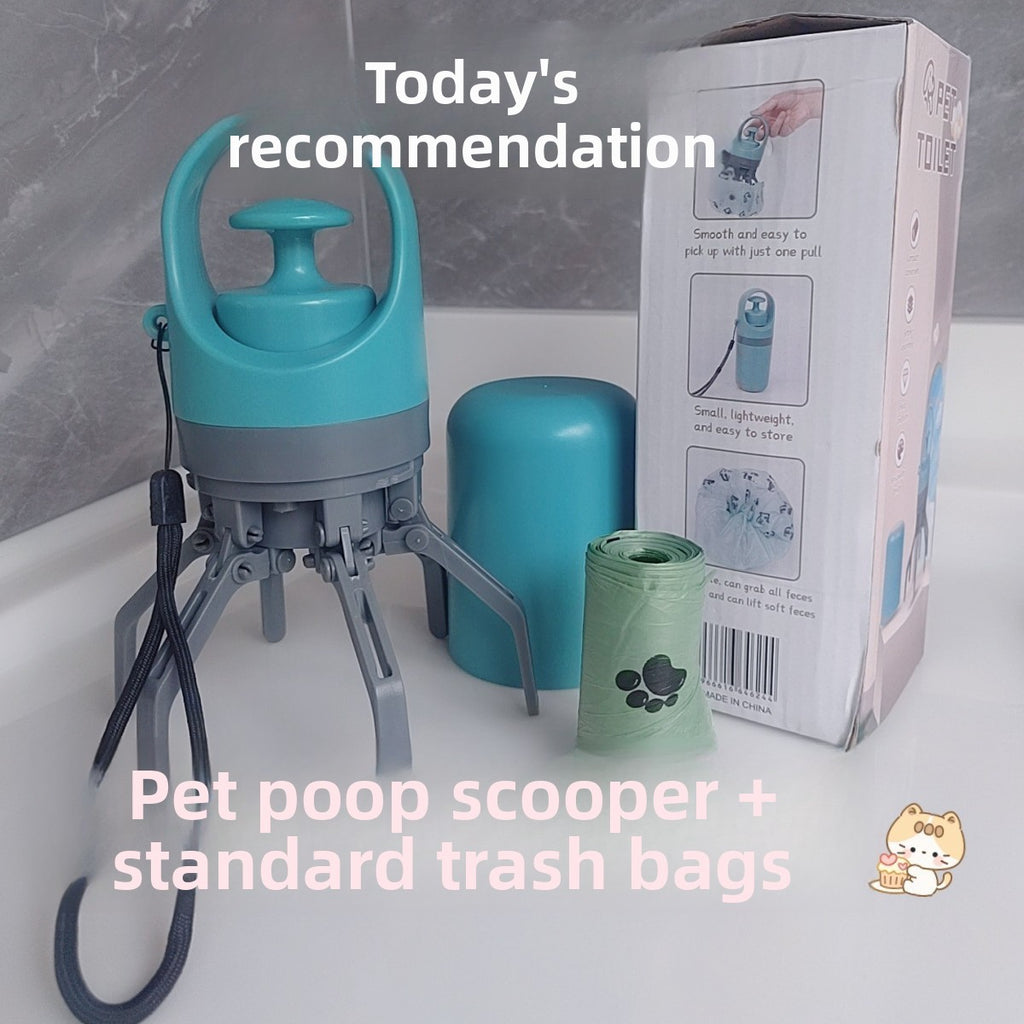 Pet Waste Scooper with Bag Dispenser