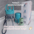 Pet Waste Scooper with Bag Dispenser