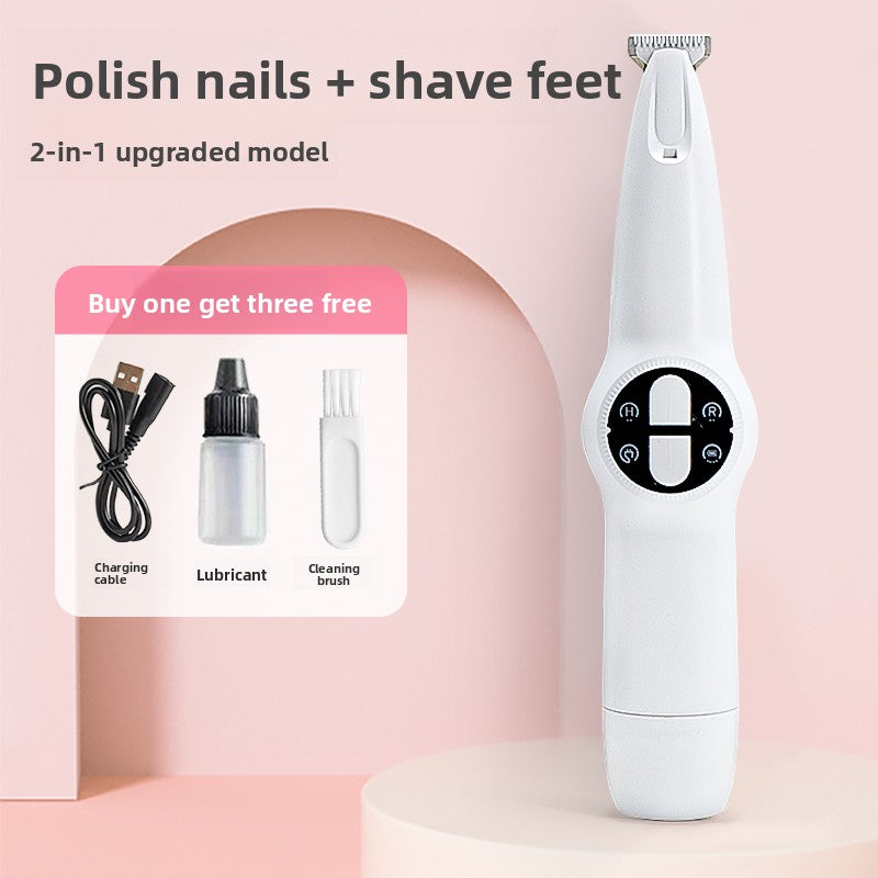 Electric Nail Grinder and Hair Shaver