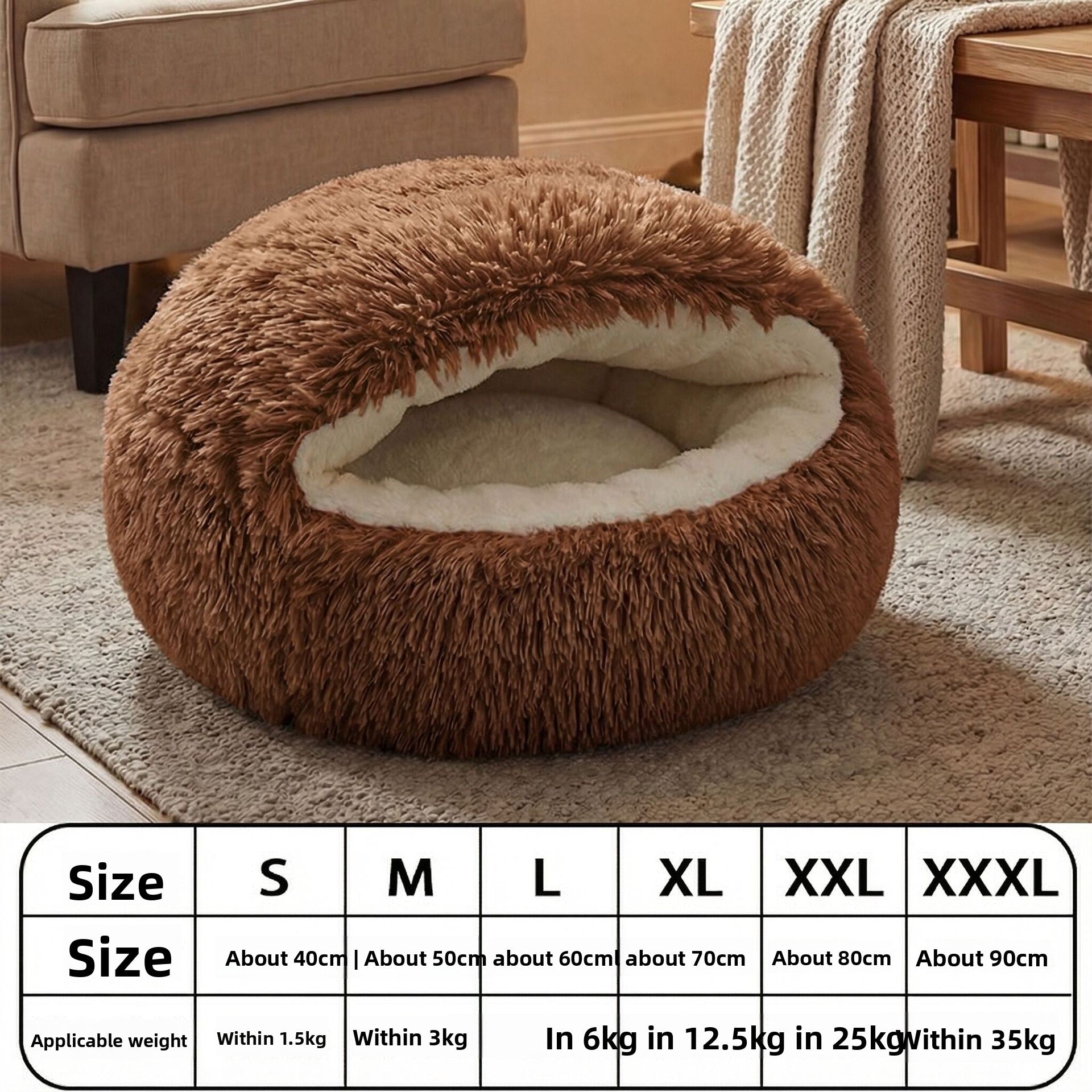 Soft Plush Nest For Pets