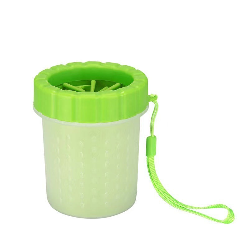 Pet foot-washing cup
