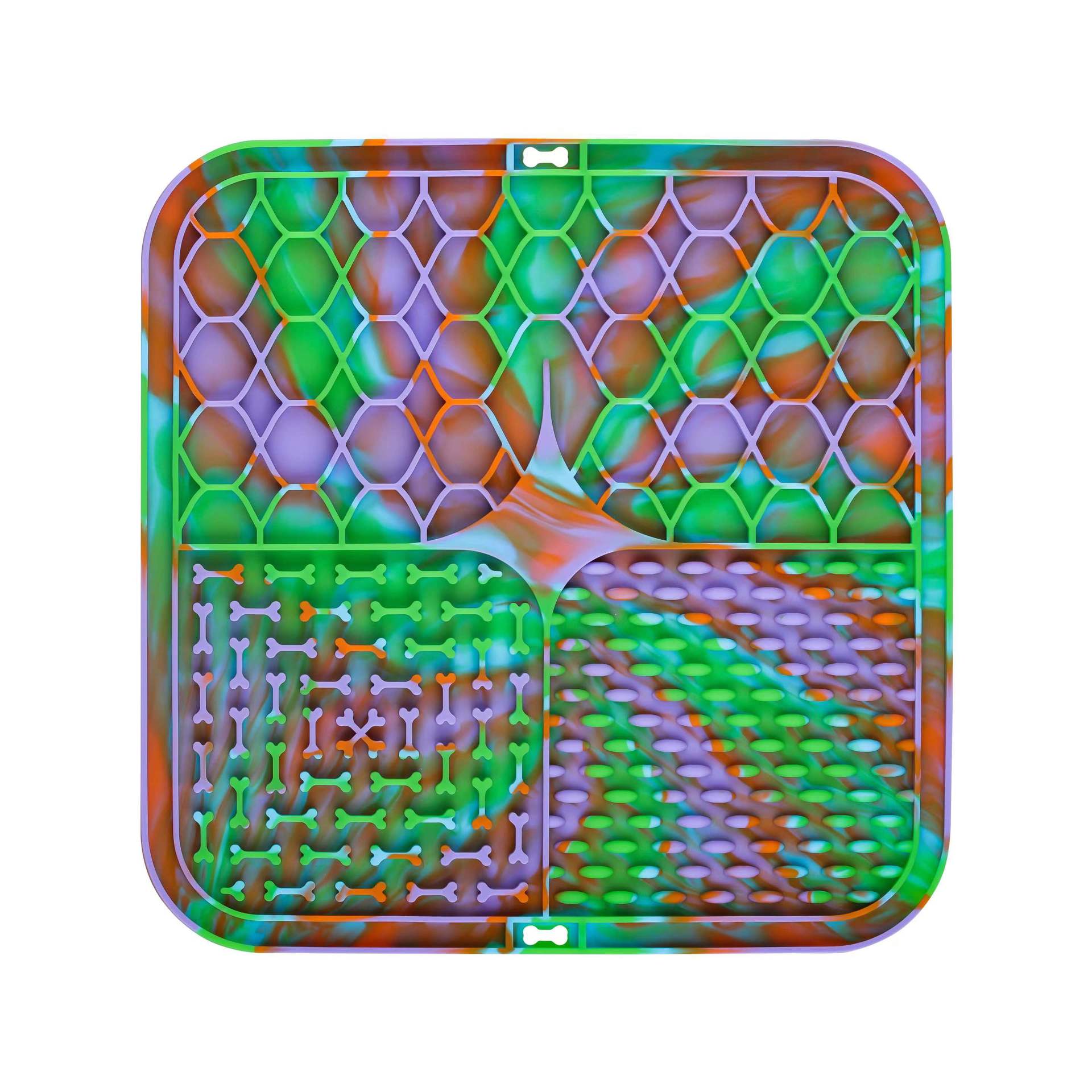 Silicone Pet Lick Pad Slow Feeder with Suction Base