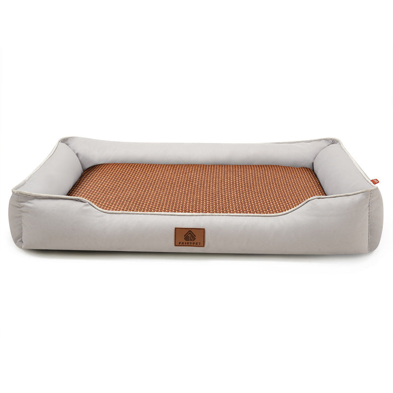 Cooling Bed with Bite-Resistant Oxford Fabric