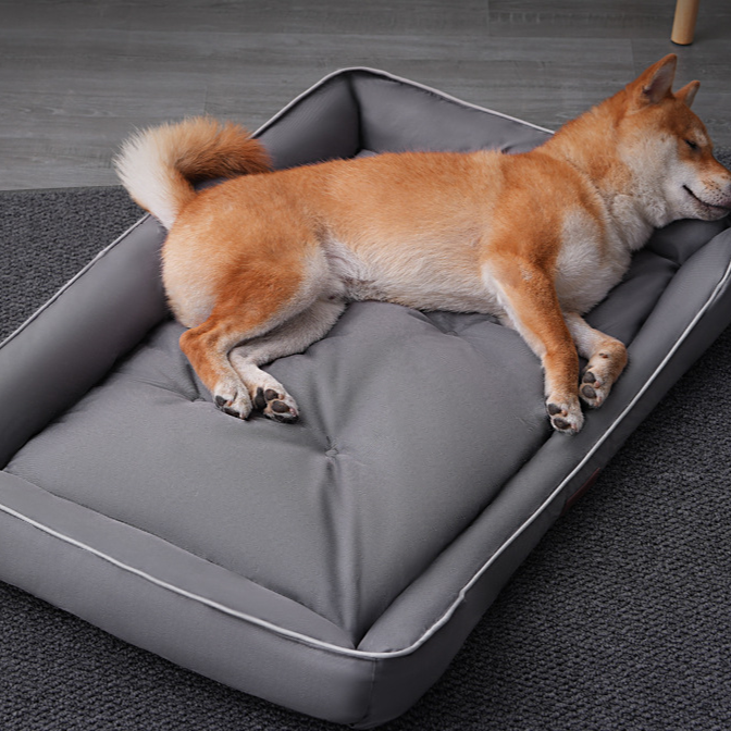 Cooling Bed with Bite-Resistant Oxford Fabric