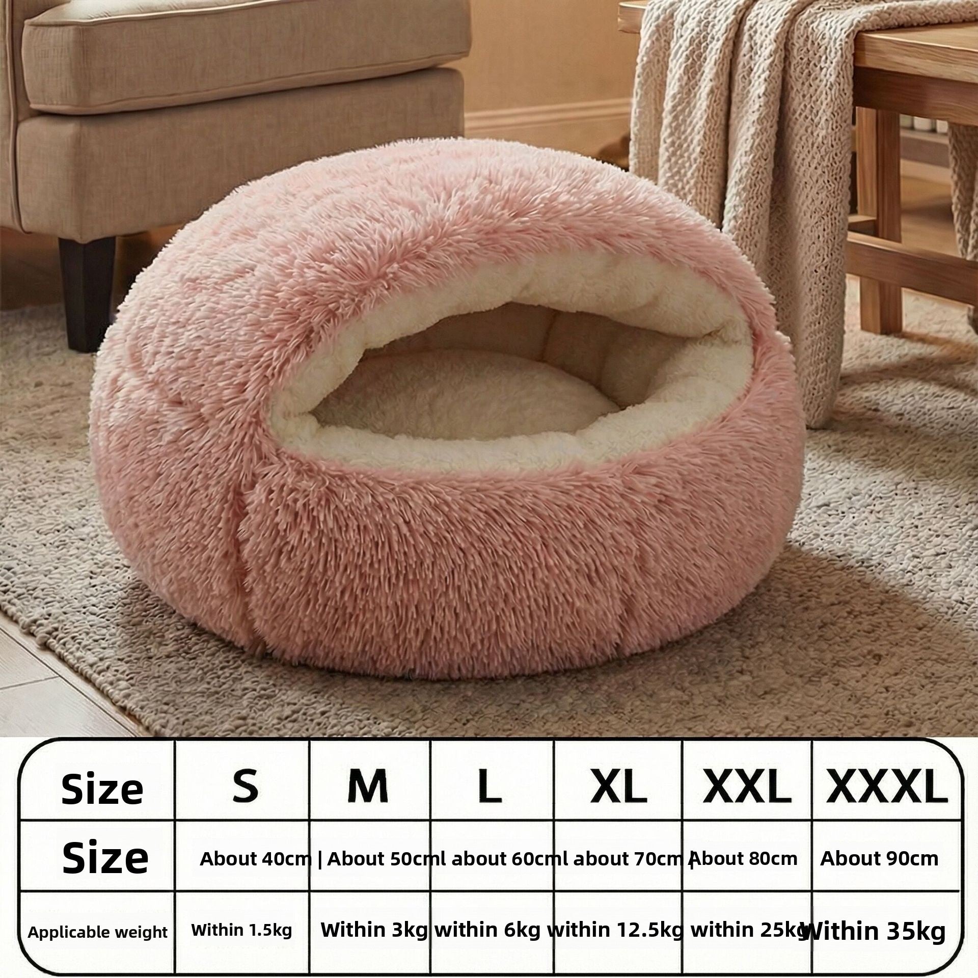 Soft Plush Nest For Pets