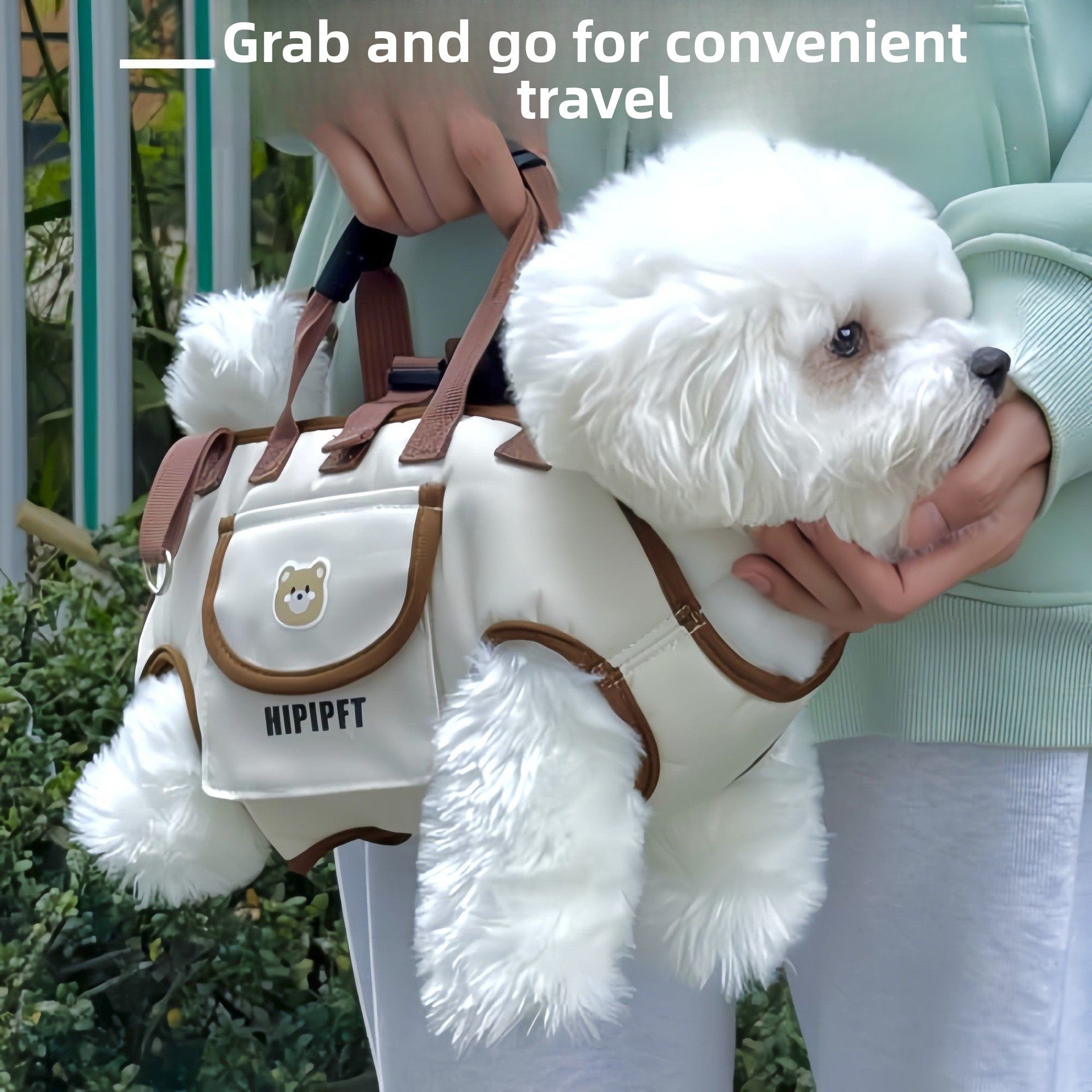 Portable Pet Traction Backpack