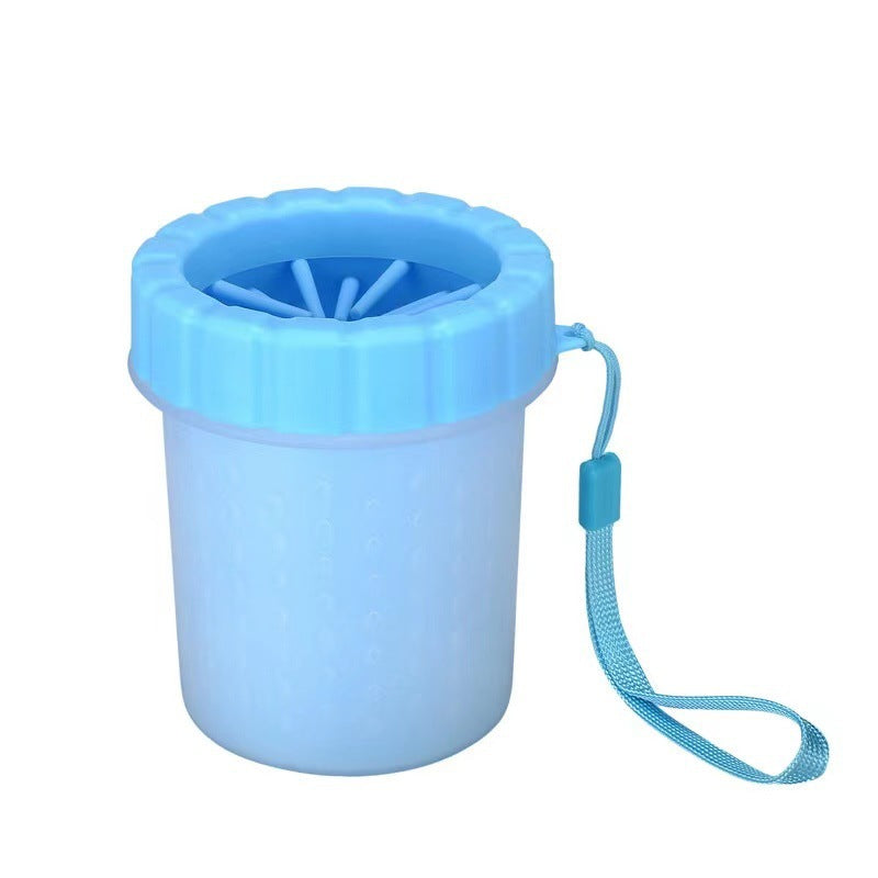 Pet foot-washing cup