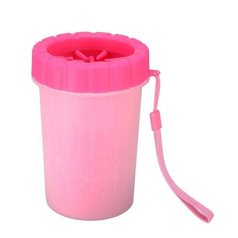 Pet foot-washing cup