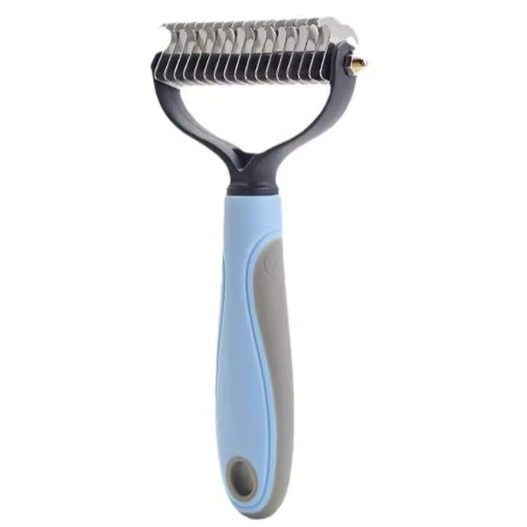 Deshedding Comb with Detangling Function