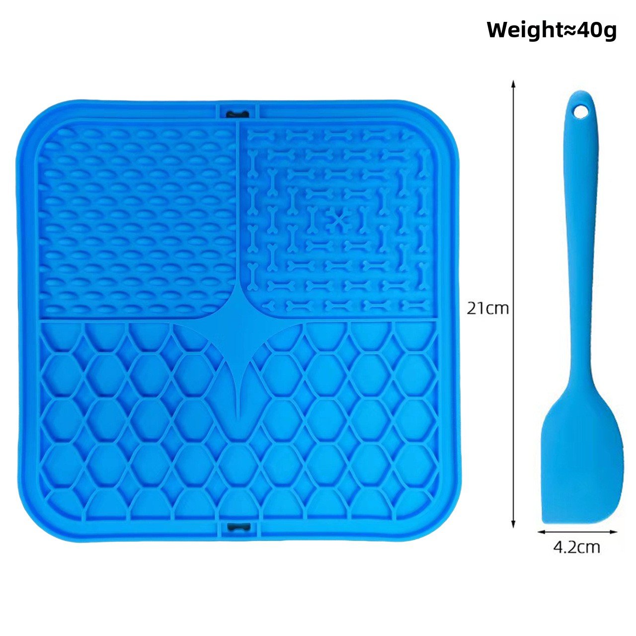 Silicone Pet Lick Pad Slow Feeder with Suction Base
