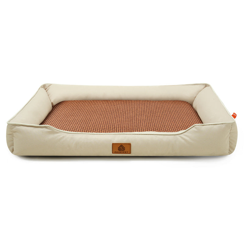Cooling Bed with Bite-Resistant Oxford Fabric