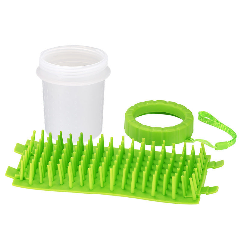 Pet foot-washing cup