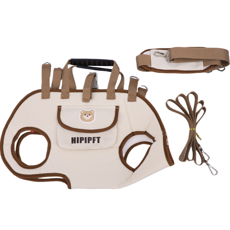 Portable Pet Traction Backpack