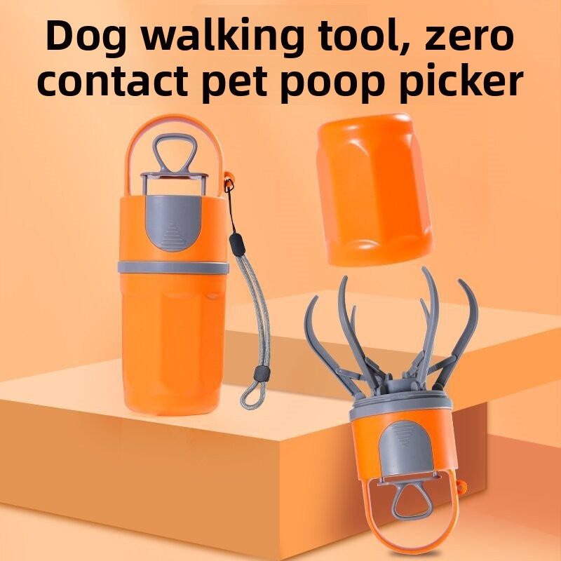 Pet Waste Scooper with Bag Dispenser