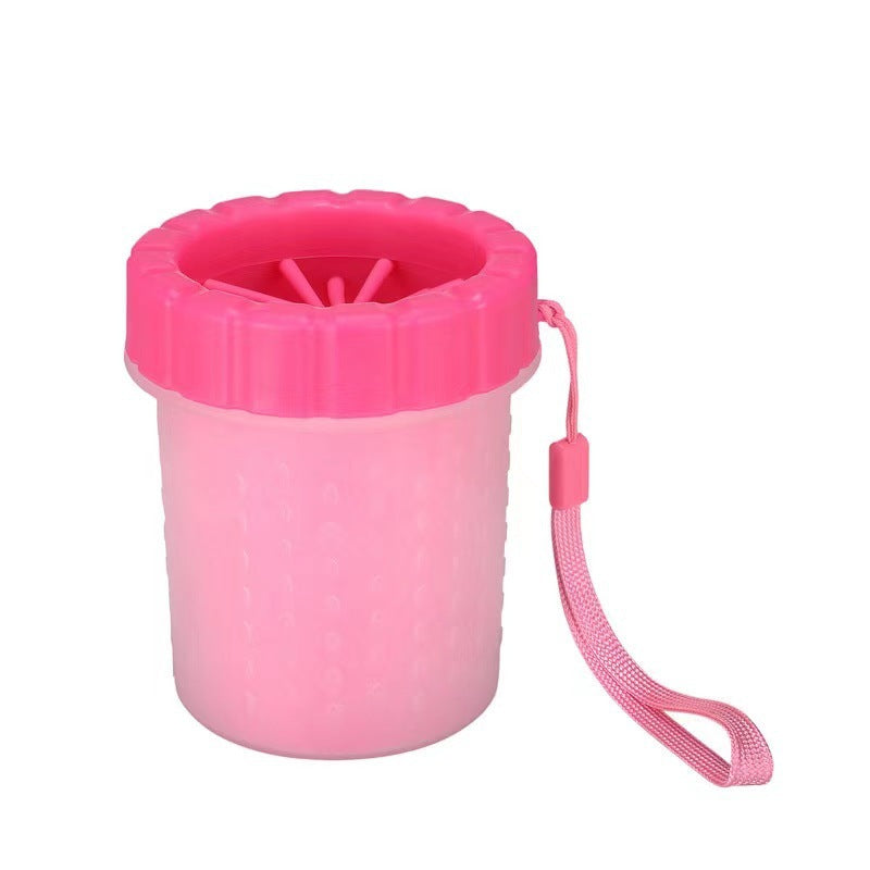 Pet foot-washing cup